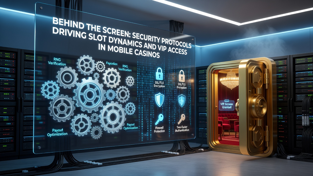 Secure VIP dashboard in a mobile casino app showing tier progression and encrypted reward access